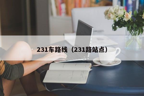 231车路线（231路站点）