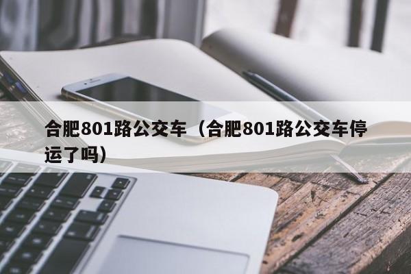 合肥801路公交车（合肥801路公交车停运了吗）