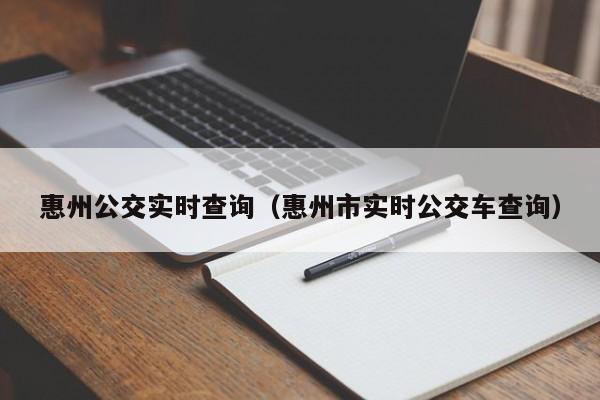 惠州公交实时查询（惠州市实时公交车查询）